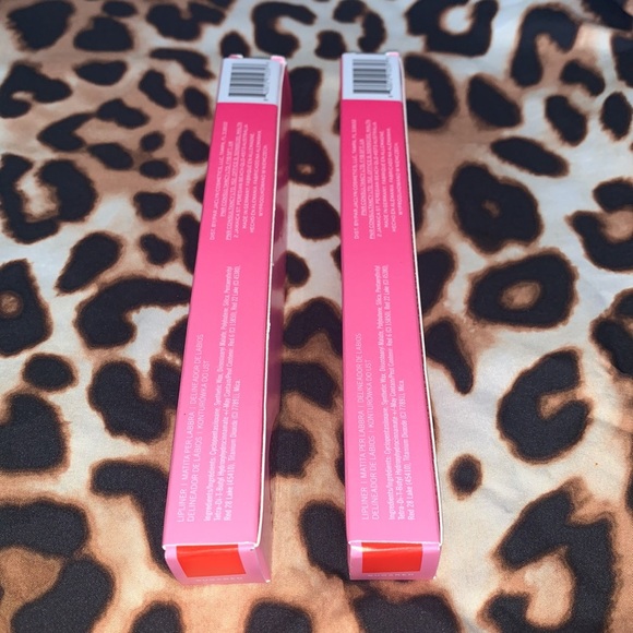 JACLYN Cosmetics Strawberry Feels Poutspoken Lip Liner Crayon in SUGARED New LOT - Picture 7 of 16